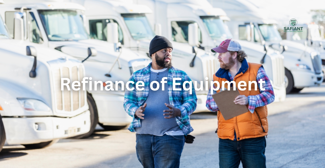 Refinance of<br />
Equipment
